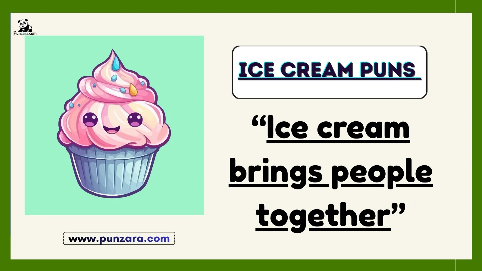 Ice Cream Puns