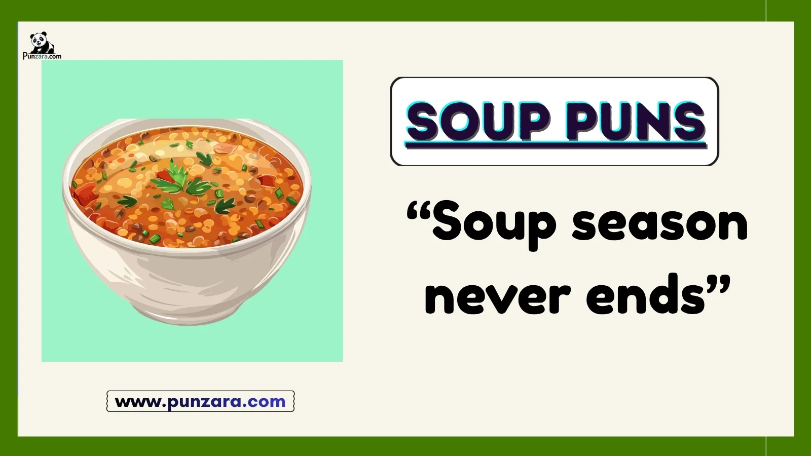 Soup Puns
