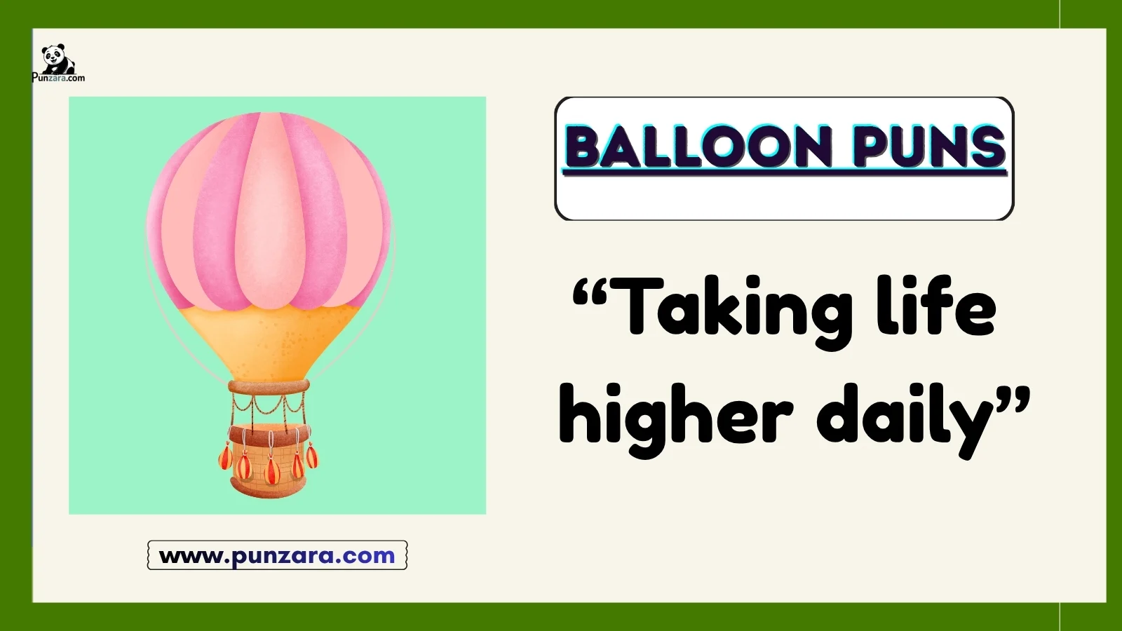 Balloon Puns