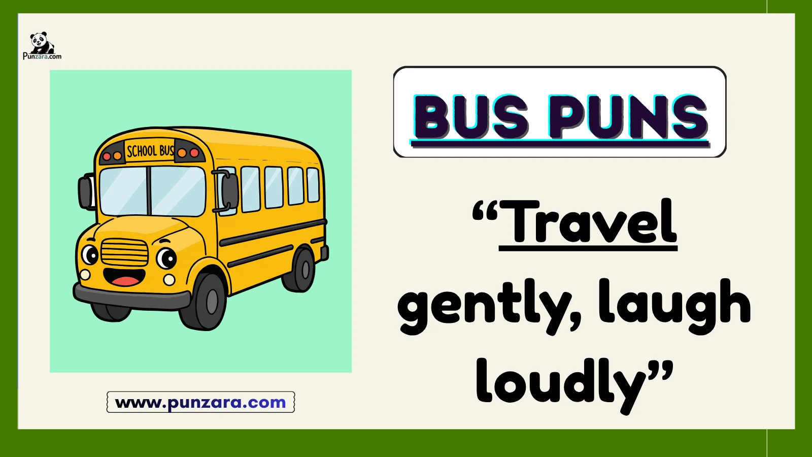 Bus Puns