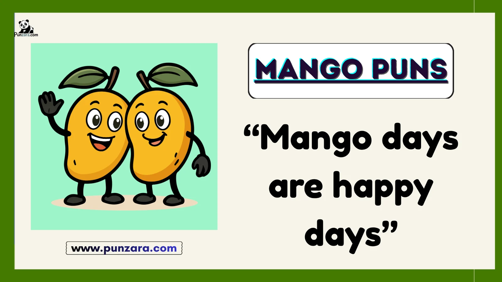 Mango Puns