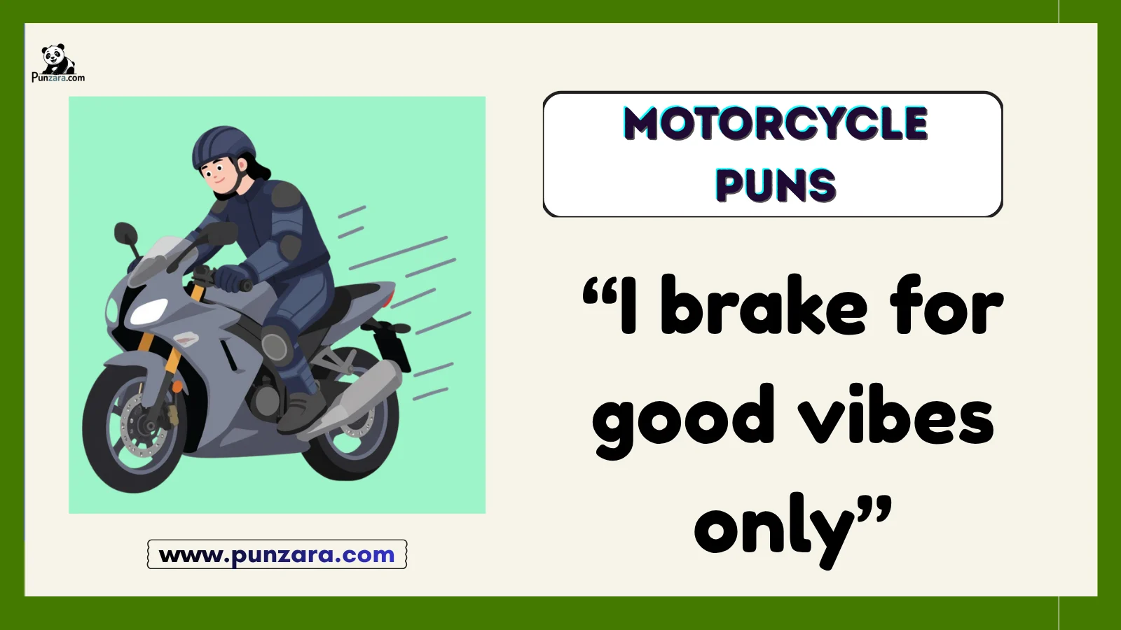 Motorcycle Puns