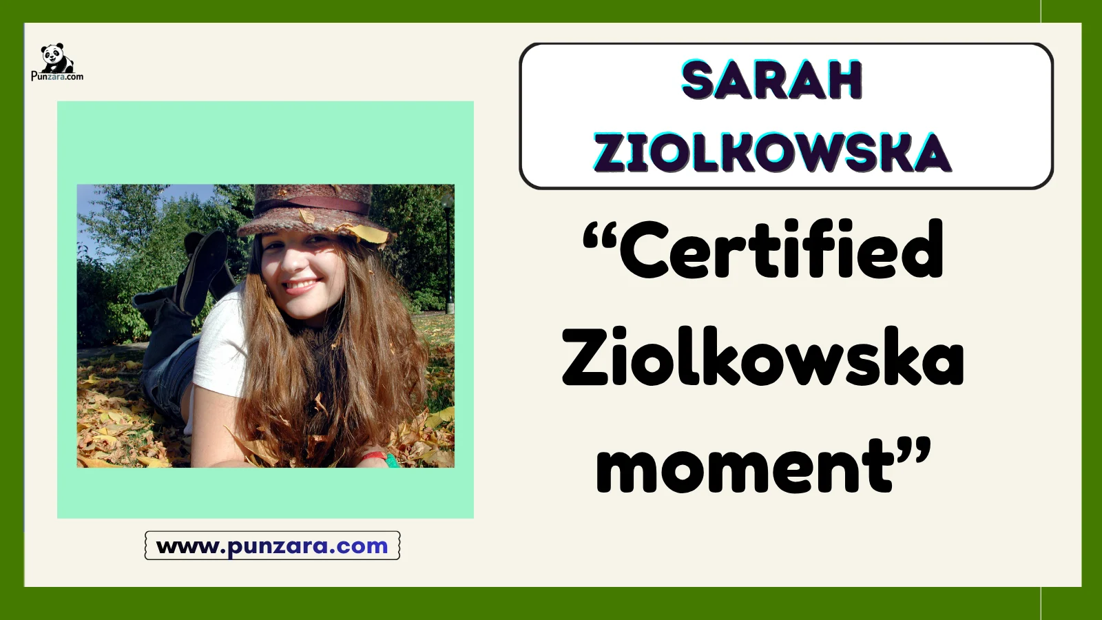 Sarah Ziolkowska