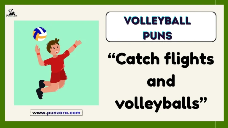 Volleyball Puns